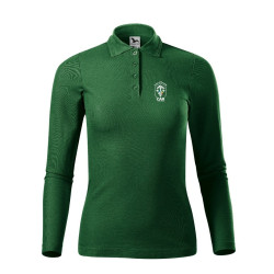 Tricou polo maneca lunga femei