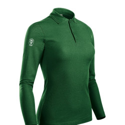 Tricou polo maneca lunga femei