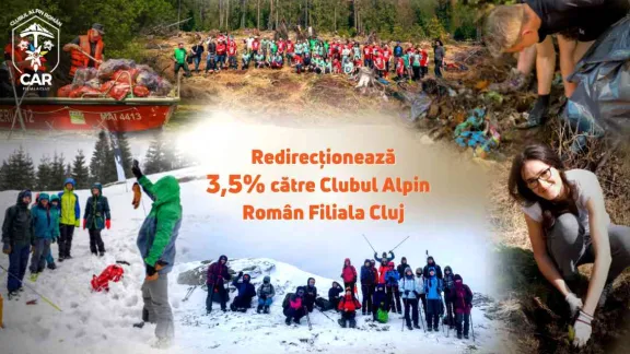 Redirecționează 3.5 din impozit către C.A.R Cluj