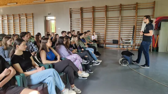 Sesiune de educație montană și ecologică în Colegiul Național "Titu Maiorescu" - Aiud