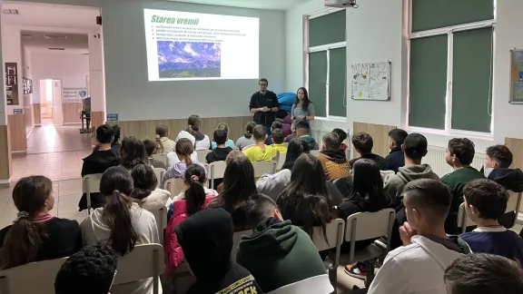 Sesiune de educație montană și ecologică în Școala Gimnazială „Mircea Luca”, Băișoara