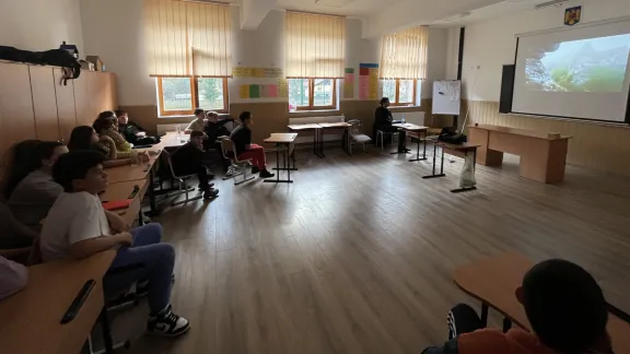 Sesiune de educație montană și ecologică în Școala Gimnazială Valea Ierii