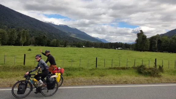 Două luni cu bicicleta în Patagonia
