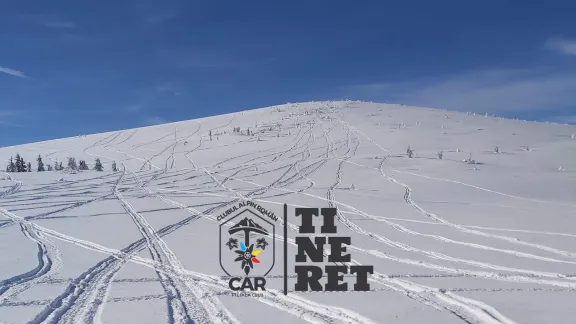 Schi de tura în Cindrel pentru tineret