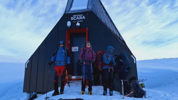 O seara de iarna la Ref. Scara in Fagaras