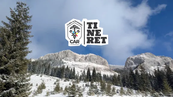 Drumetie pentru tineret - Circuitul Pietrelor Albe iarna