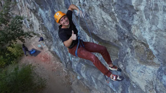 Escaladă sportivă la Pereții Gri Șuncuiuș