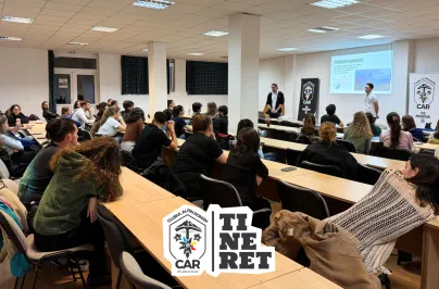 Sesiune de educație montana și ecologică - TINERET