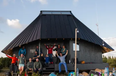 Inaugurarea noului refugiu CAR Cluj și un weekend de teambuilding