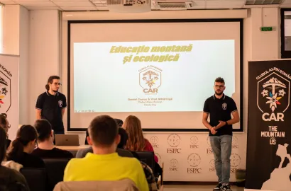 Atelier educație montană și ecologică la FSPAC