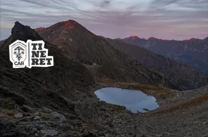 Tură cu cortul la Lacul Călțun