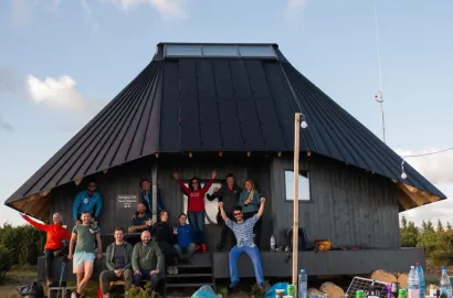 Inaugurarea noului refugiu CAR Cluj și un weekend de teambuilding