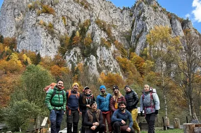 La escaladă în Buila - mulțumiți că lumea poate fi atât de simplă