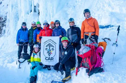 Cațarare la gheata, Bâlea Lac