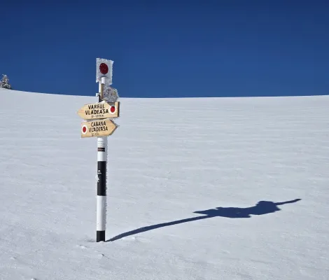 Remarcarea traseului Punct Roșu – Vlădeasa