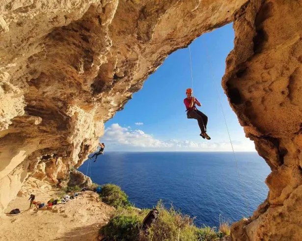 Escalada in Malta