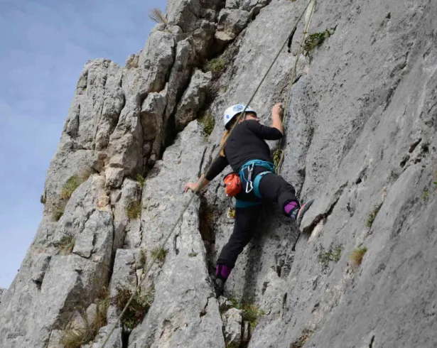 Initiere in escalada la stanca